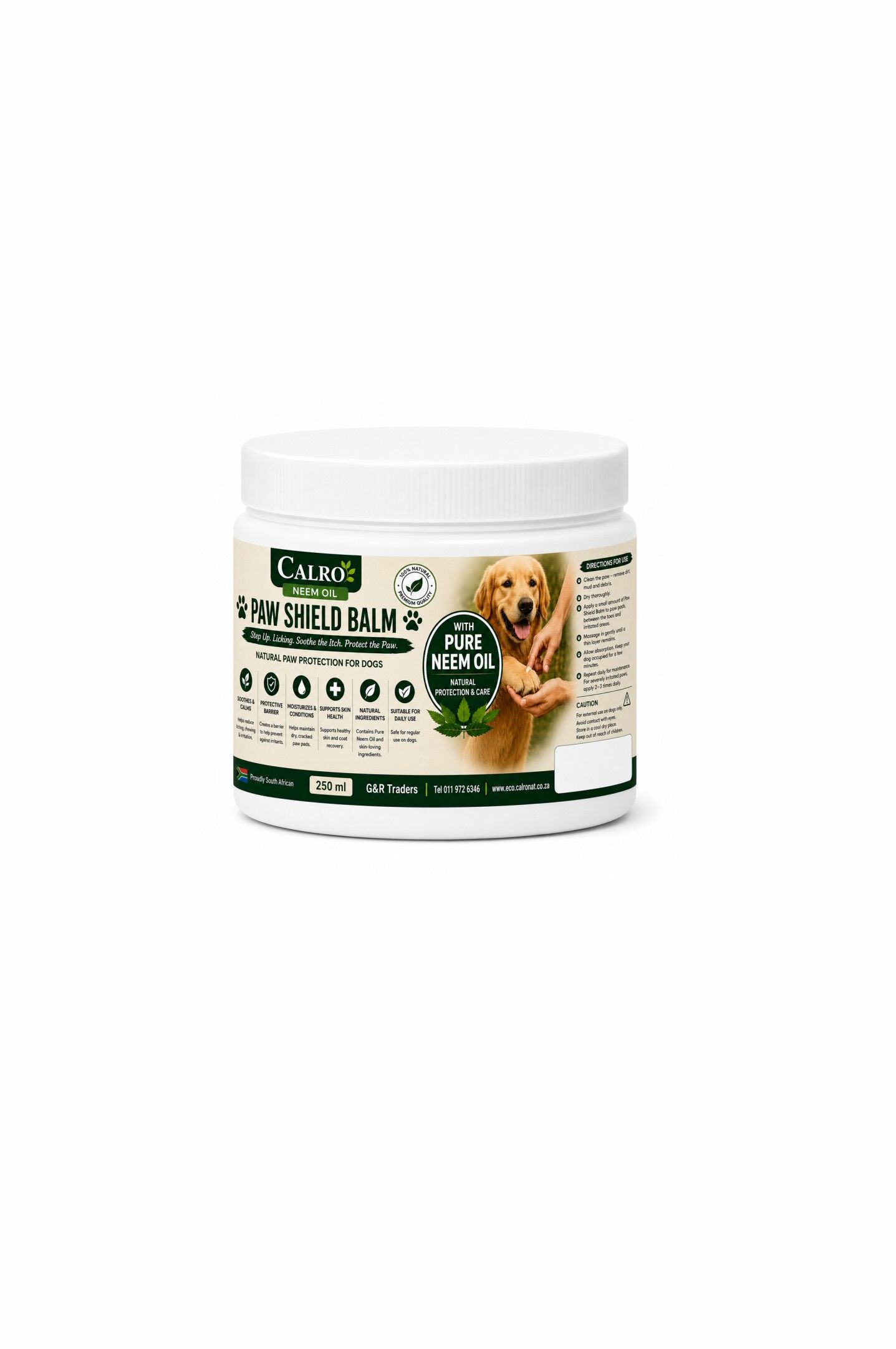 Calro Neem Oil Paw Shield Barrier